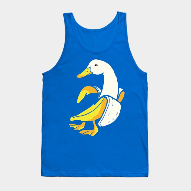 Banana Duck Tank Top by honghaisshop